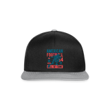 Gorra Snapback"football hall of fame" - black/grey