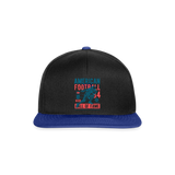 Gorra Snapback"football hall of fame" - black/bright royal