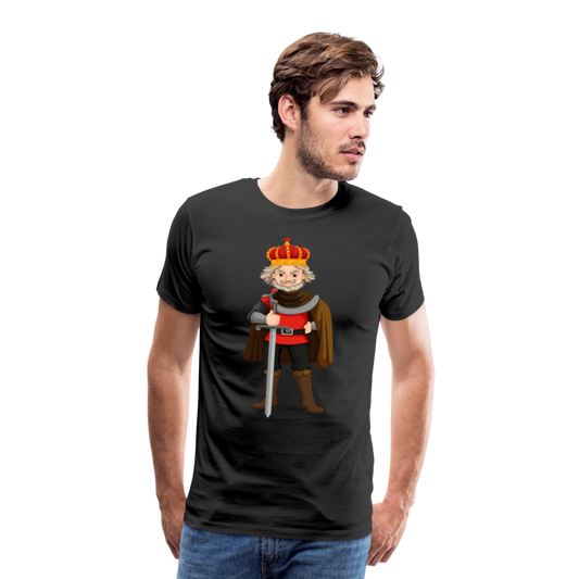 Camiseta premium hombre"king" - black