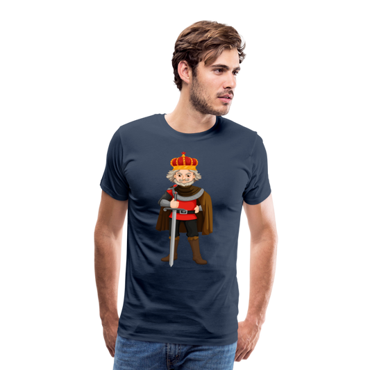 Camiseta premium hombre"king" - navy