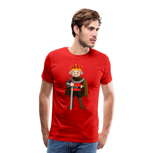 Camiseta premium hombre"king" - red