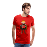 Camiseta premium hombre"king" - red