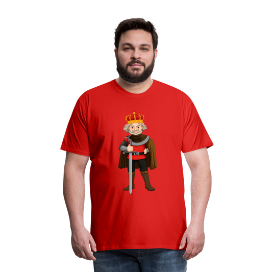 Camiseta premium hombre"king" - red