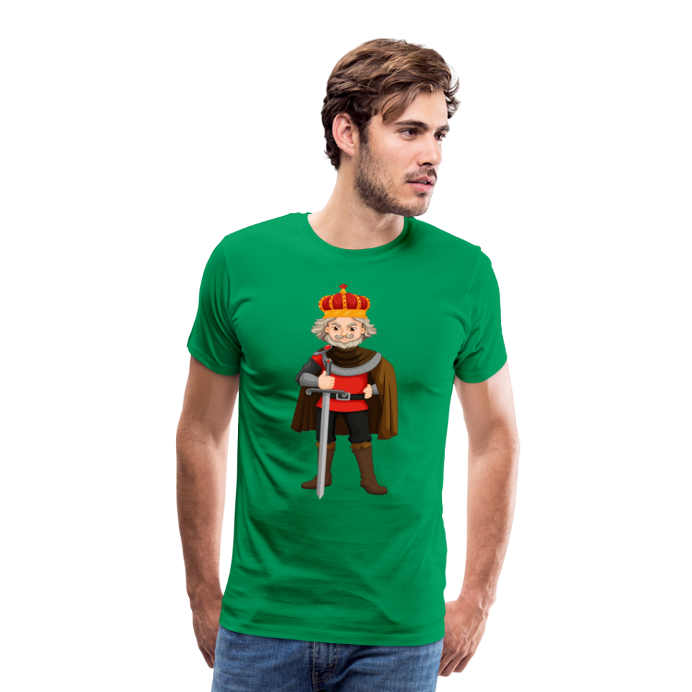 Camiseta premium hombre"king" - kelly green