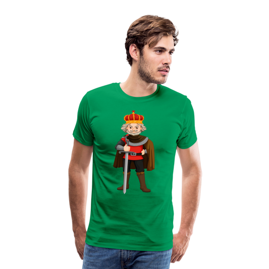 Camiseta premium hombre"king" - kelly green