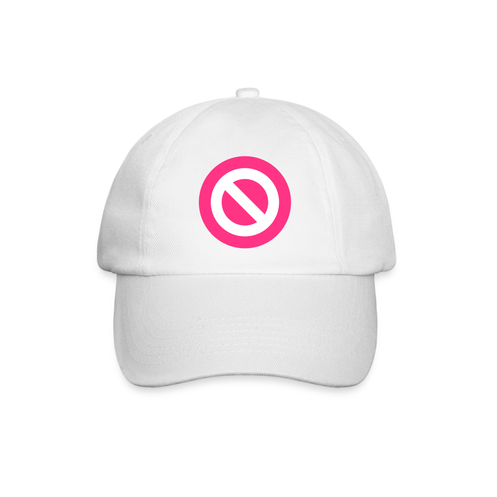 Gorra béisbol"No entry" - white/white