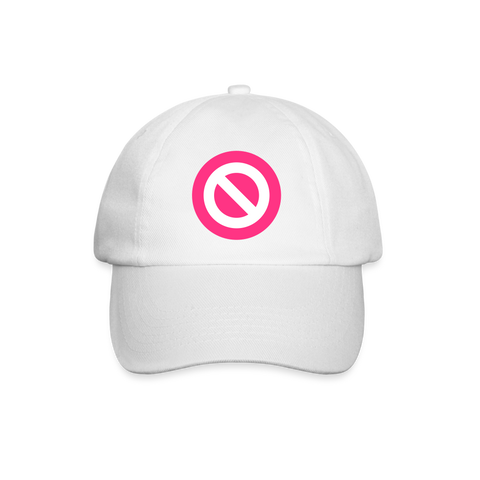 Gorra béisbol"No entry" - white/white