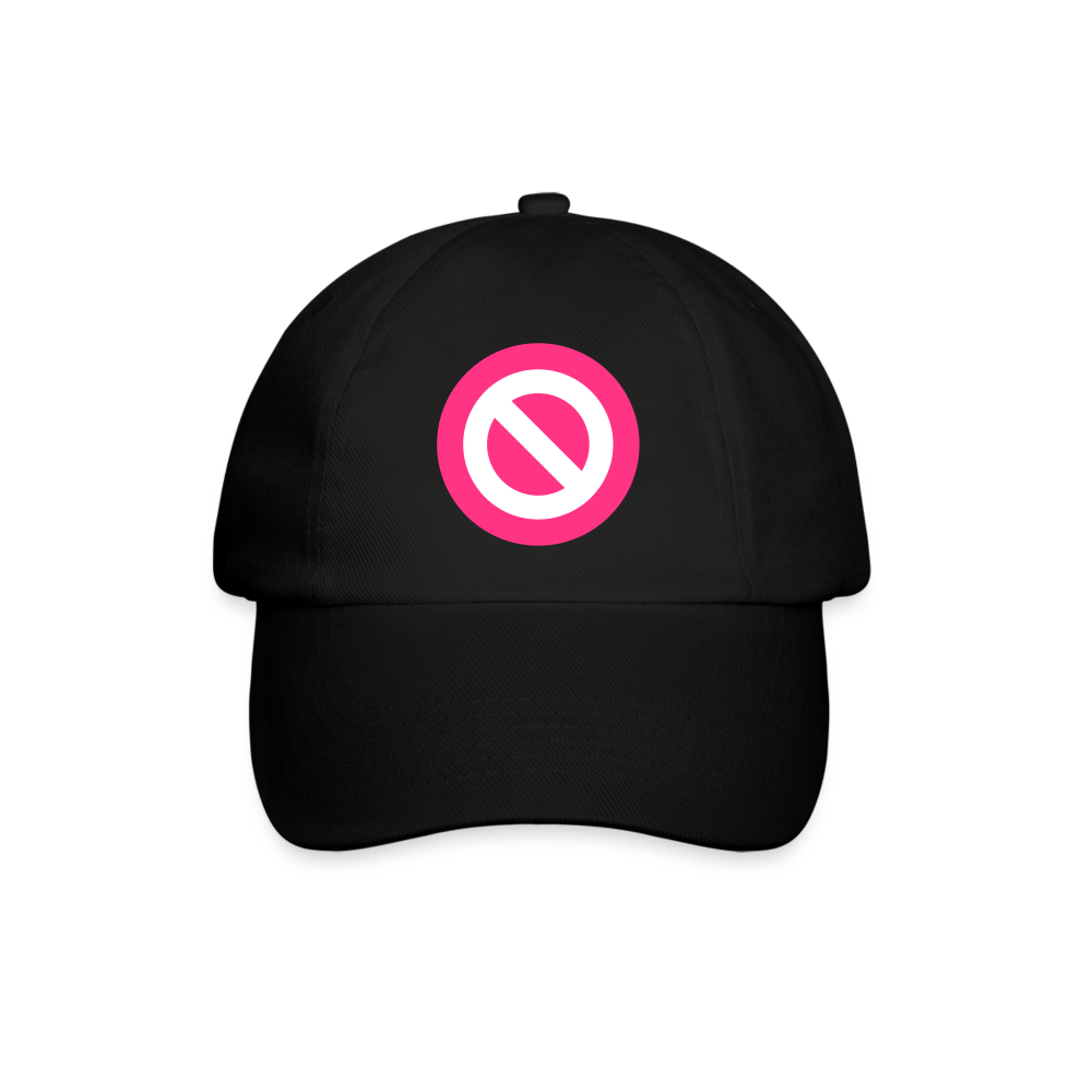 Gorra béisbol"No entry" - black/black