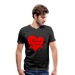 Camiseta ecológica hombre con cuello de pico de Stanley & Stella