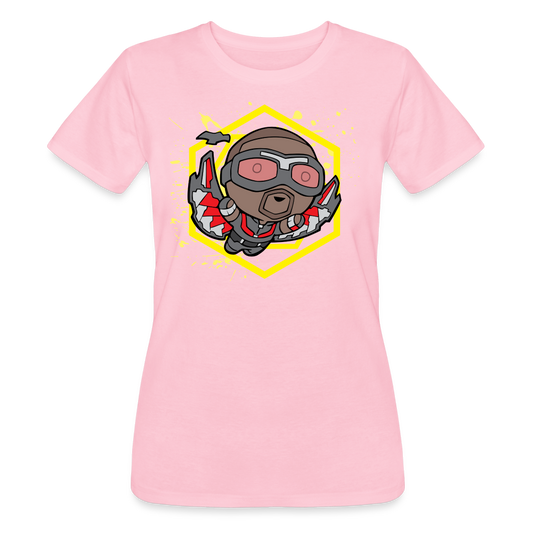 Camiseta para mujer de Bella + Canvas"FALCON" - pink lady