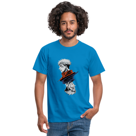 Camiseta hombre"vector" - royal blue