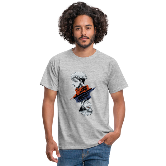 Camiseta hombre"vector" - heather grey