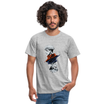 Camiseta hombre"vector" - heather grey