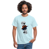 Camiseta hombre"vector" - sky