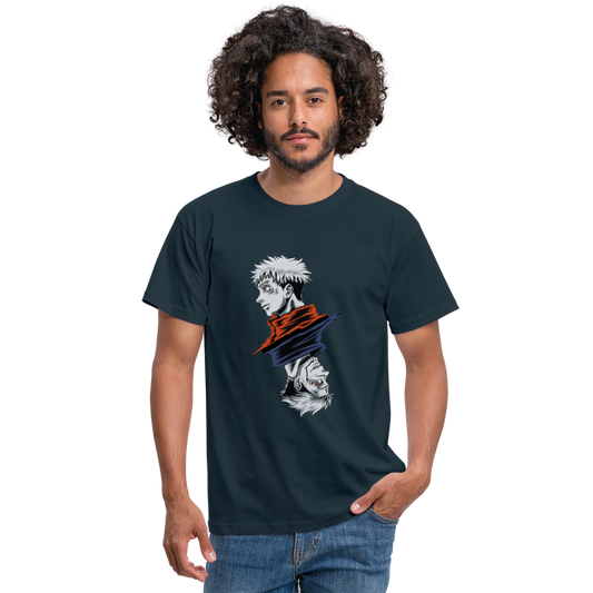 Camiseta hombre"vector" - navy