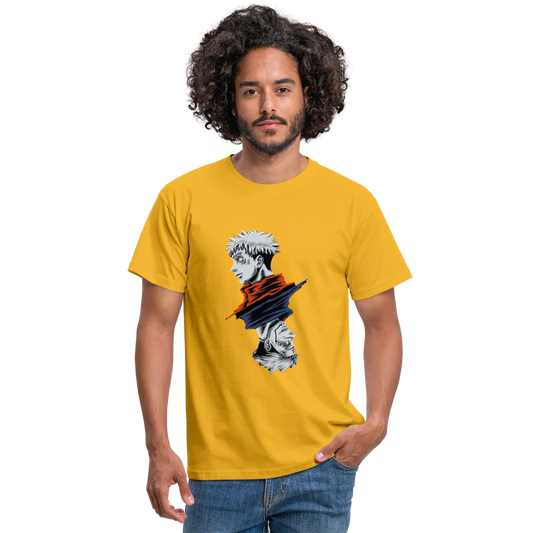 Camiseta hombre"vector" - yellow