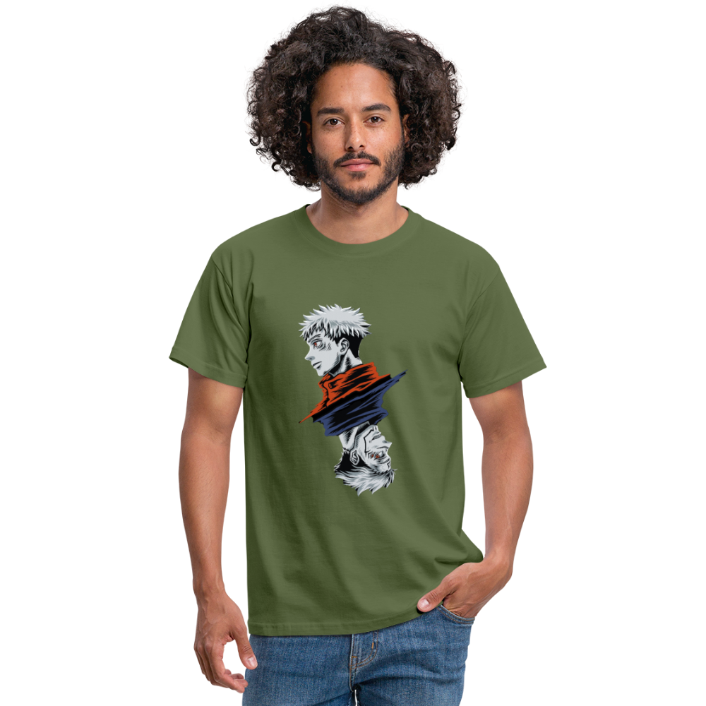 Camiseta hombre"vector" - military green