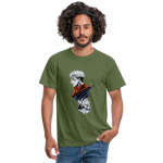 Camiseta hombre"vector" - military green