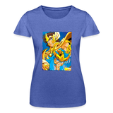 Camiseta para mujer de Fruit of the Loom"anime" - heather blue