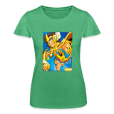 Camiseta para mujer de Fruit of the Loom"anime" - heather green