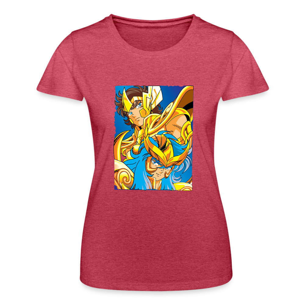 Camiseta para mujer de Fruit of the Loom"anime" - heather red