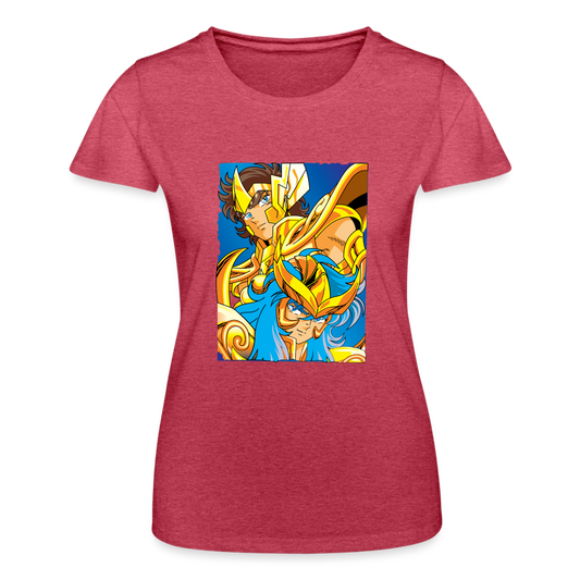 Camiseta para mujer de Fruit of the Loom"anime" - heather red