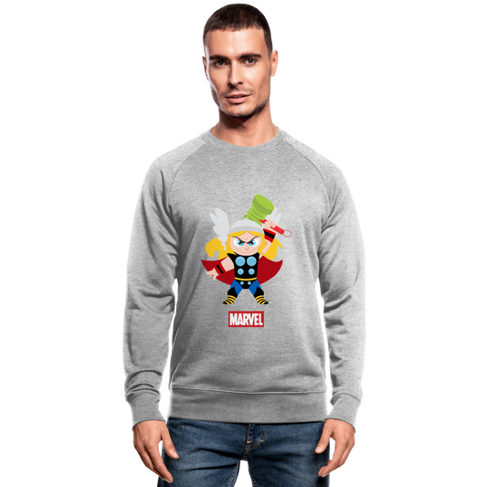 Sudadera ecológica hombre de Stanley & Stella"thor" - heather grey