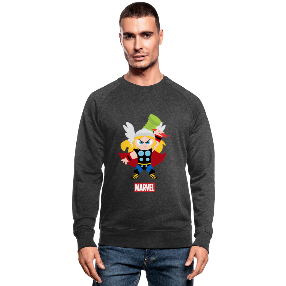 Sudadera ecológica hombre de Stanley & Stella"thor" - dark grey heather