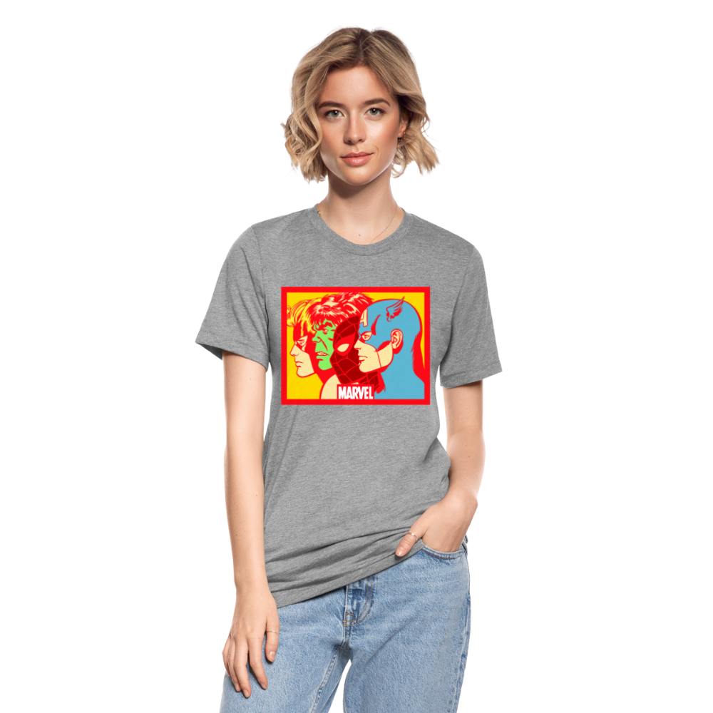 Camiseta Tri-Blend unisex de Bella + Canvas"Avengers" - heather grey