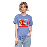 Camiseta Tri-Blend unisex de Bella + Canvas"Avengers" - heather blue