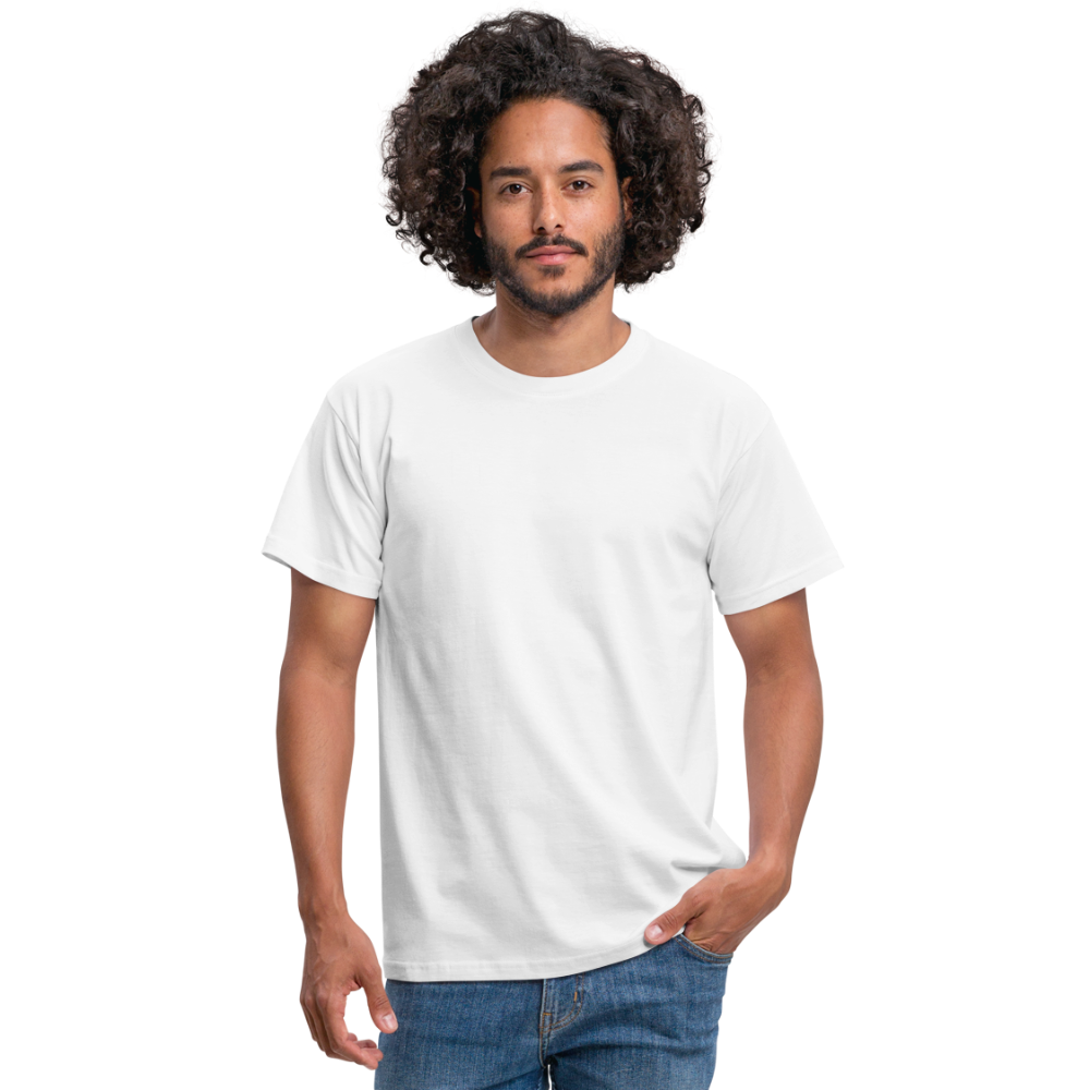 Camiseta hombre"music life" - white