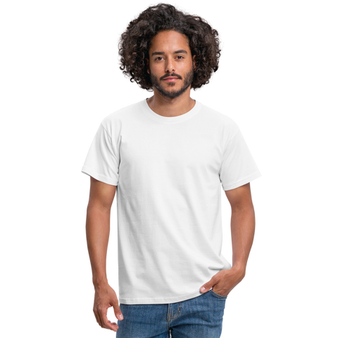 Camiseta hombre"music life" - white