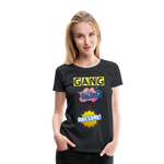 Camiseta premium mujer"gang bang" - black