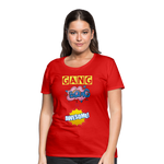 Camiseta premium mujer"gang bang" - red