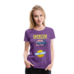 Camiseta premium mujer"gang bang" - purple