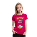 Camiseta premium mujer"gang bang" - dark pink