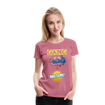 Camiseta premium mujer"gang bang" - mauve