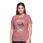 Camiseta premium mujer"gang bang" - mauve