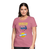 Camiseta premium mujer"gang bang" - mauve