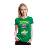 Camiseta premium mujer"gang bang" - kelly green