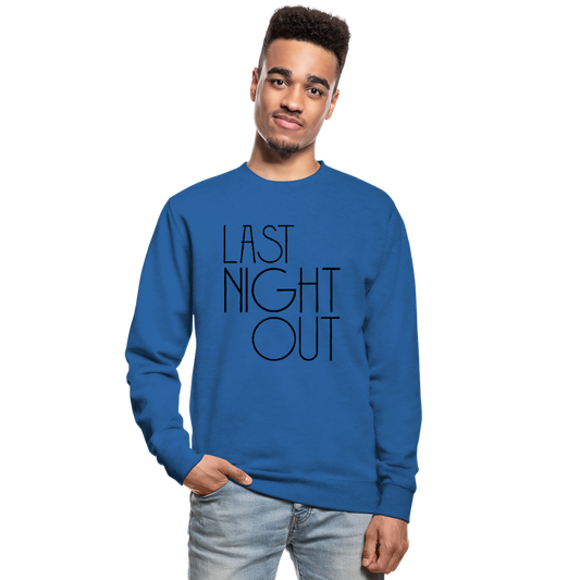 Sudadera unisex"horse design" - royal blue