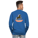 Sudadera unisex"horse design" - royal blue