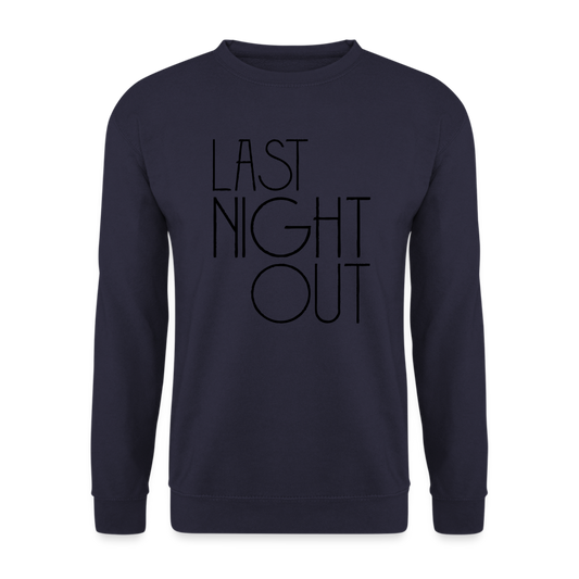 Sudadera unisex"horse design" - navy