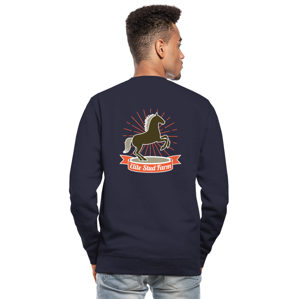 Sudadera unisex"horse design" - navy