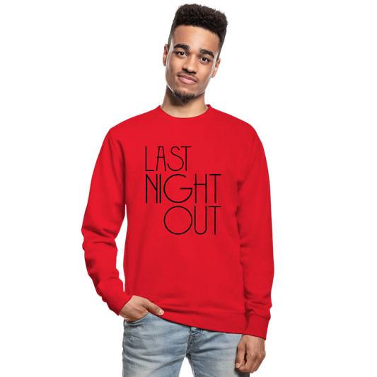 Sudadera unisex"horse design" - red