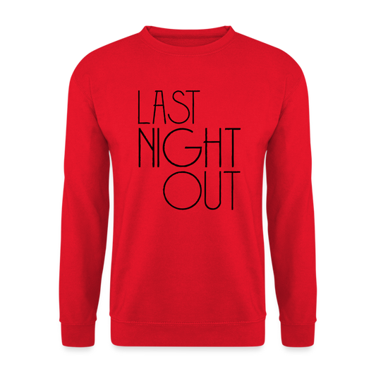 Sudadera unisex"horse design" - red