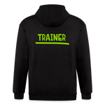 Chaqueta con capucha de alto gramaje para hombre"MJM Trainer" - black