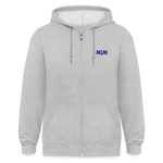 Chaqueta con capucha de alto gramaje para hombre"MJM Trainer" - heather grey