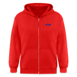 Chaqueta con capucha de alto gramaje para hombre"MJM Trainer" - red