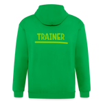 Chaqueta con capucha de alto gramaje para hombre"MJM Trainer" - kelly green